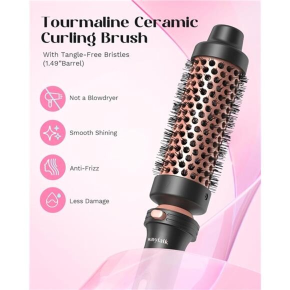 5 in 1 Curling Wand Set, Multi Curl, Curling Wand Set with Curling - Picture 4 of 7